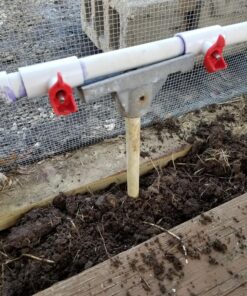 10 PVC Tee for Threaded Red Chicken Nipples Or Threaded Brass Rabbit Nipples 22 81tspSUFvL