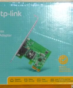 TP-Link 10/100/1000Mbps Gigabit Ethernet PCI Express Network Adapter Card (TG-3468) for PC, Win10/11 supported, Green Gigabit PCIe Adapter 44 81tvL UQvuL