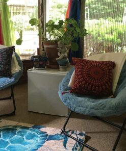 16x16 Inches Indian Decor Mandala Cushion Covers Arabian Decor Pillows Set Of 5 Pcs Moroccan Decor Christmas Pillows Decorative Pillow Covers Home Decor Wedding Decoration (16X16 Inches) 16X16 Inches 36 81tvnsKm pL