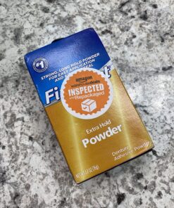 Fixodent Extra Hold Denture Adhesive Powder, 2.7 Ounce (Pack of 4) 23 81tvo2SuYaL