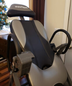 INNOVA HEALTH AND FITNESS ITM5900 Advanced Heat and Massage Inversion Table, Gray/Black 69 81u 1n1KasL