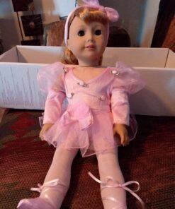 Sophia's - 18" Doll - Ballet Recital Set, Ballet Slippers & Tights - Light Pink 5 Piece 23 81u f7wnBcL