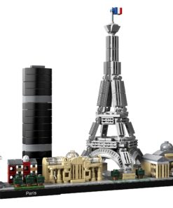 Alternative view of LEGO Architecture Paris Skyline, Collectible Model Building Kit with Eiffel Tower and The Louvre, Skyline Collection Set, Perfect for Office or Home Décor, Gift for Valentines Day for Him, 21044