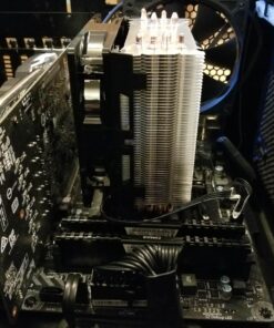 Cooler Master RR-212L-16PR-R1 Hyper 212 LED CPU Cooler with PWM Fan, Four Direct Contact Heat Pipes, Unique Blade Design and Red LEDs 43 81u2tCp4AWL