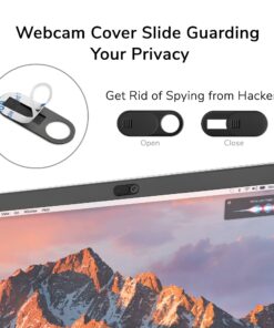 GMYLE MacBook Air 13 Inch Case 2020 2019 2018 A2337 M1 A2179 A1932 with Touch ID Retina Display, Plastic Hard Shell, Keyboard Cover, Privacy Webcam Cover Slide, Screen Protector Set, Navy Blue 15 81u4wWejuyL