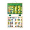 Melissa & Doug Deluxe Wooden Magnetic Responsibility Chart With 90 Magnets