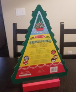 Melissa & Doug Countdown to Christmas Wooden Advent Calendar - Magnetic Tree, 25 Magnets , Orange Santa 65 81u5jV1o7hL