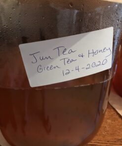 Jun Kombucha Starter Culture - USDA Certified Organic Jun SCOBY & Starter Tea - Makes 1 Gallon - Brewed with Organic Green Tea & Honey - Brew Jun Tea! 43 81u8HhohViL