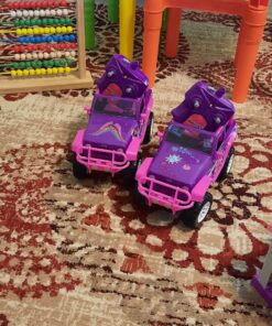 Jada Toys GIRLMAZING Jeep R/C Vehicle (1:16 Scale), Purple 71 81uAsePamfL