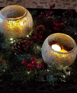 OakHaomie 6PCS 10ft(3m) LED Starry String Lights 30 Micro LEDs on Silvery Copper Wire,2pcs CR2032 Batteries Required and Included, for DIY Wedding Centerpiece Table Decorations (Warm White) Warm White 49 81uCLB6WORL