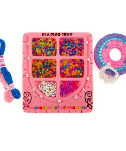 Just My Style My Very Own Jewelry Studio, Personalized Bracelet Making Kit With 1700+ Beads, Bead Kit Great for On-The-Go, Travel DIY Custom Accessories for Ages 6, 7, 8, 9 Jewelry Studio (Case) 15 81uFBBZ6pkL