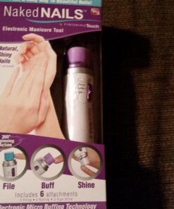 Finishing Touch Naked Nails Electronic Nail Care System, File/Buff and Shine Effortlessly 25 81uFmJ4BMbL