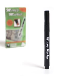 Money Marker (5 Counterfeit Pens) - Counterfeit Bill Detector Pen with Upgraded Chisel Tip - Detect Fake Counterfit Bills, Universal False Currency Pen Detector Pack 1 25 81uGUdbPyOL