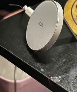 ESR Charger for Magsafe,Wireless Charger Kickstand, Charger for iPhone 15/14/14 Plus/14 Pro/14 Pro Max and iPhone 13/12 Series, with 5ft Removable Cable, Adapter Not Included, Black 1 PACK 60 81uHbyNeZAL