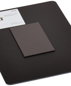 Alternative view of School Smart Rounded Corner Personal Acrylic Mirror with Magnetic Back, 5 L x 7 W in, Assorted Transparent Color - 247465 School Smart