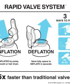 GoFloats Dragon Party Tube Inflatable Rafts - Choose From Fire Dragon and Ice Dragon, Pool Floats for Adults and Kids Ice Dragon Party Tube 26 81uJC08SQdL