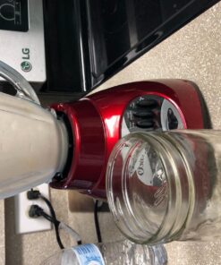 Oster 6844 6-Cup Glass Jar 12-Speed Blender, Metallic Red Metaliic Red 18 81uJDWNCmUL