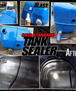 KBS Coatings 52000 Cycle Tank Sealer Kit, Complete Kit - Seals Up To 5 Gallon Tank, Lightly Pigmented Silver 32 81uK ZzVA5L