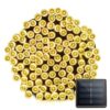 VMANOO Solar Christmas Lights 72 Feet 22 Meter 200 LED 8 Modes Fairy String Lights for Outdoor, Gardens, Homes, Wedding,Party,Lawn,Tree,Gift,Waterproof(Warm White) 1 PACK Warm White 12 81uLvRL6oJL