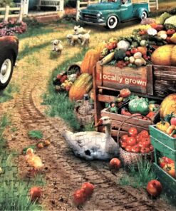 Buffalo Games - Quilt Farm - 1000 Piece Jigsaw Puzzle 39 81uLxAHpuiL