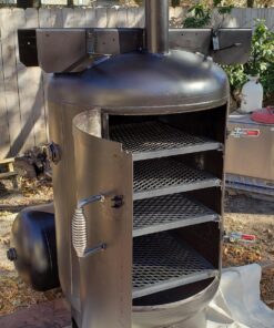 Island Outdoor, LLC 5-3/8" Stainless Spring Handle with 1/2" Steel Rod (6" Wide, 3.5" Tall) - Weld ON 31 81uMMMoWYHL