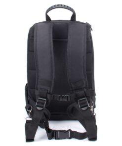 USA Gear DSLR Camera Backpack Case - 15.6 inch Laptop Compartment, Padded Custom Dividers, Tripod Holder, Rain Cover, Long-Lasting Durability and Storage Pockets - Compatible with Many DSLRs (Black) Black 46 81uMVtFMyLL