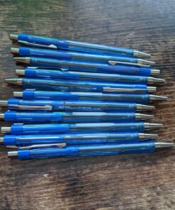 Pilot The Better Ball Point Pen Refillable & Retractable Ballpoint Pens, Fine Point, Blue Ink, 12-Pack (30001) 12 Count (Pack of 1) 14 81uNQT6uuQL