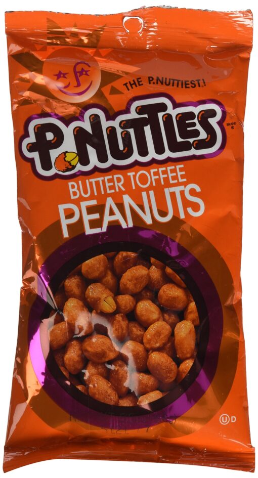 P-Nuttles Butter Toffee Peanuts, 5.5 Ounce Bag by N/A