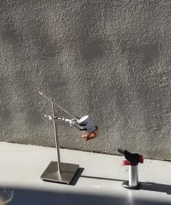 EISCO 3-Finger Lab Clamp with Bosshead Clamp Holder for Lab Stand Rod - PVC Coated Prongs for Holding Objects up to 3.5" Diameter - Beaker Holder, Flask Clamp with Swivel Boss Head 14 81uOyDy8JjL