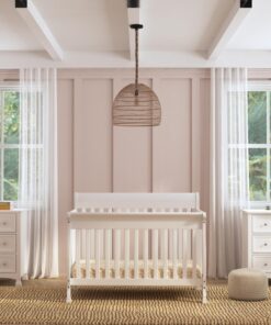 DaVinci Kalani 4-in-1 Convertible Crib in White, Greenguard Gold Certified 26 81uP4FjEeL