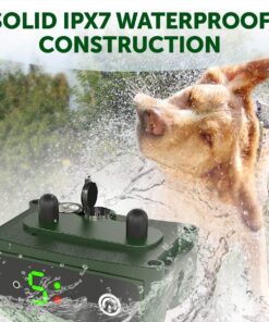 UPGRADED Q6 Rechargeable Bark Collar - Smart Barking Detection Module w/Triple Stop Anti-False Modes: Beep/Vibration/Shock for Small, Medium, Large Dogs & Breeds - IPx7 Waterproof (15-120 LBS) 33 81uPJsmH1vL