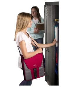 Five Star 2 Inch Zipper Binder, Vertical Flip, Durable, Red (73311) 12 81uRGrLJQ4L