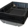 Kitty Lounge Disposable Litter Tray, Black, 50-Pack- Argee RG606/50, Black 38 81uSaZiKAZL