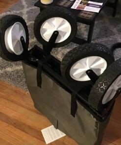 Mac Sports Folding Steel Frame Garden Utility Wagon Cart, Green (for Parts) 38 81uU3SVBw9L