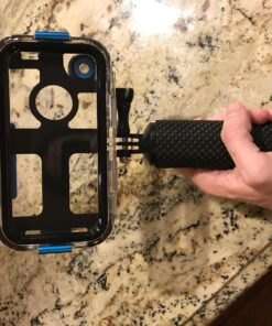 Waterproof Floating Hand Grip Compatible with GoPro Hero 12 11 10 9 8 7 6 5 4 3 3+ 2 1 Session Black Silver Camera Handler & Handle Mount Accessories Kit for Water Sport and Action Cameras (Orange) 31 81uYn YGC5L 2