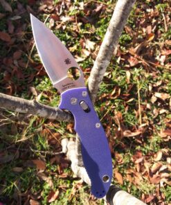 Spyderco Manix 2 Signature Knife with 3.37" CPM S110V Steel Blade and Durable Dark Blue G-10 Handle - PlainEdge - C101GPDBL2 50 81uZP4sC8IL