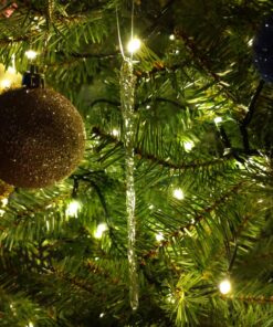 Kurt Adler Glass Icicle Christmas Ornaments 12 Piece 13 81udXoySTL