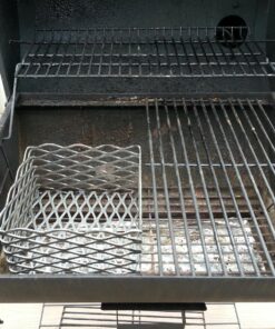 White Arc Smokers Charcoal Basket (Offset Smokers with Firebox) 10" x 10" x 6" 23 81ue2ckK5L