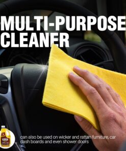 Milsek Half Gallon Furniture Polish and Cleaner with Lemon Oil, 64 fl oz 64-Ounce 7 81ufakCCtvL