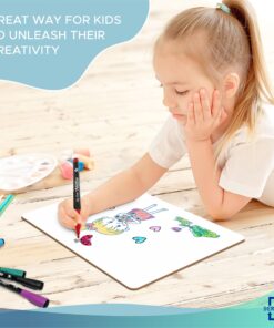 Scribbledo 6 Pack Small White Board Dry Erase Classroom Pack Boards 9"x12” Personal Whiteboards for Students Teachers School Supplies Lapboards l 6 Mini Whiteboard Erasers Included Set of 6 Boards & 6 Erasers 22 81ufqvB8jyL