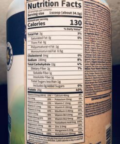 Garden of Life Vegan Protein Powder - Raw Organic Meal Replacement Shakes - Vanilla - Pea Protein, Greens and Probiotics for Women and Men, Plant Based Dairy Free All in One Shake, 28 Servings 2.32 Pound (Pack of 1) 54 81ugtvtvgGL