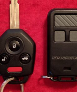 Chamberlain 956EV 3-button Garage Keychain Remote Control, 1 Pack 36 81uhURJd8WL