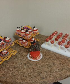 Tosnail 2 Pack of 20-Cavity Silicone Cake Pop Mold - Great for Hard Candy, Lollipop and Party Cupcake 44 81ujkyLg5L