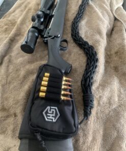 Hunters Specialties Ammo Holder with Pouch Rifle 40 81ukIZwBMHL