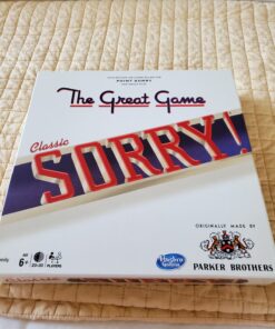 Winning Moves Games Sorry Classic Edition Board Game, Multicolor 43 81ukaGt8J L