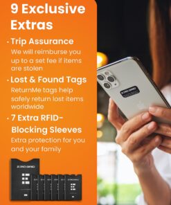 Travel Neck Wallet with RFID Blocking, Travel Neck Pouch Passport Holder for Women and Men Keep Valuables Safe One Size Black 29 81ul6ssZeL 1