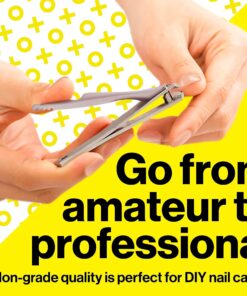 Nail Clippers Set - 2 Pack Stainless Steel Ingrown Toenail Tool, Professional Fingernail & Toenail Clippers for Thick Nails (Pedicure Nail Clippers) Silver 40 81ulFlxPcYL 1