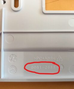 Emerson F61-2663 Wall Plate for Sensi Wi-Fi Programmable Thermostat, White 27 81um1Y250pL