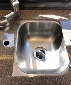 Camco 43511 Mini Dish Drainer, White, EA Dish Rack and Tray 42 81um2GlDRAL