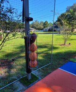 Rubbermaid Garage FastTrack Vertical Ball Rack, Satin Nickel, Wall Mounted Storage System, Holds up to 50 pounds, for Home/Garage 57 81um7XbGOVL